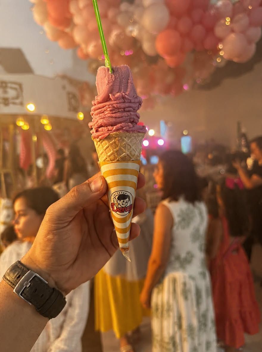 Casquinha Denys servida em um evento